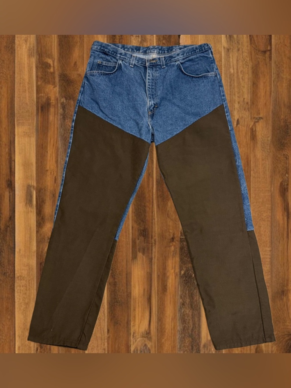 Wrangler Rugged Wear Jeans 38x32 Reinforced Workwear Pants